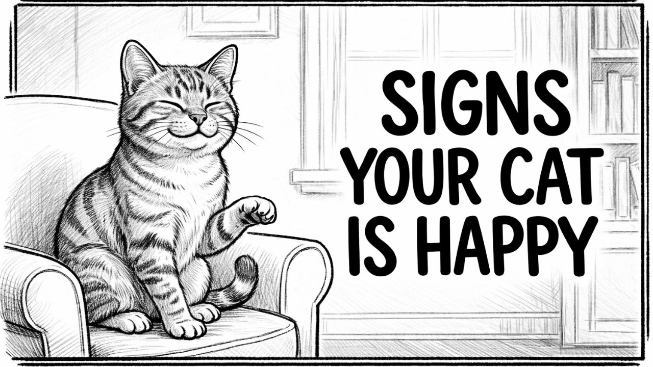 Cat Psychology | Top Signs Your Cat Is Truly Happy 😺
