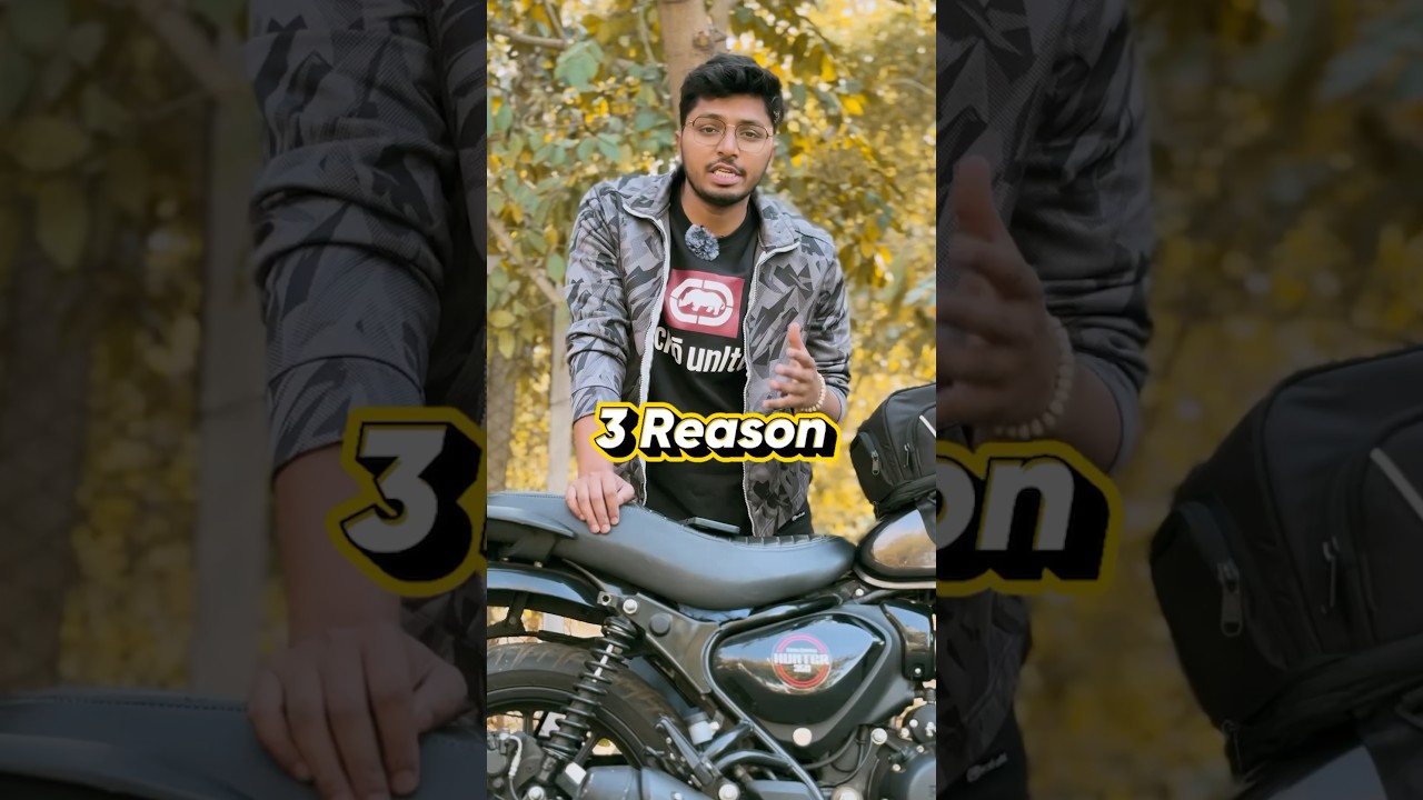 3 reasons to buy Royal Enfield Hunter 350 #royalenfield #hunter350lovers #motorcycle #bikes