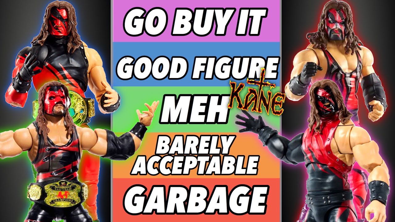 RANKING EVERY KANE ELITE ACTION FIGURE!