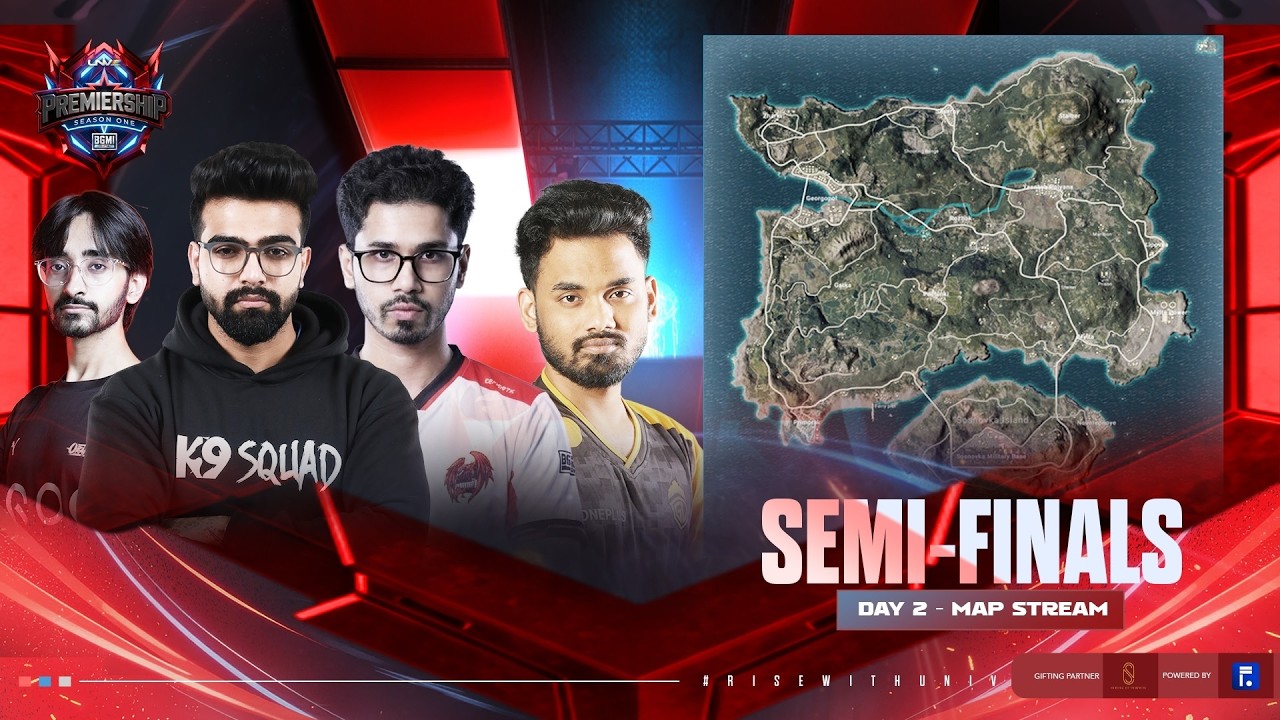 [MAP STREAM] DAY 2- SEMI-FINALS | PREMIERSHIP by UNIV | ft. #orangutan #godlike #reckoningesports