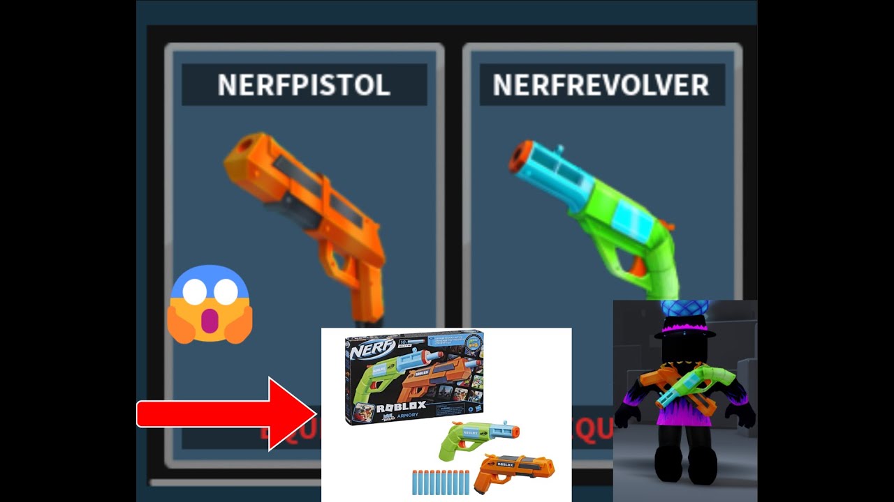Unlocking The Nerf Guns in Roblox Jailbreak