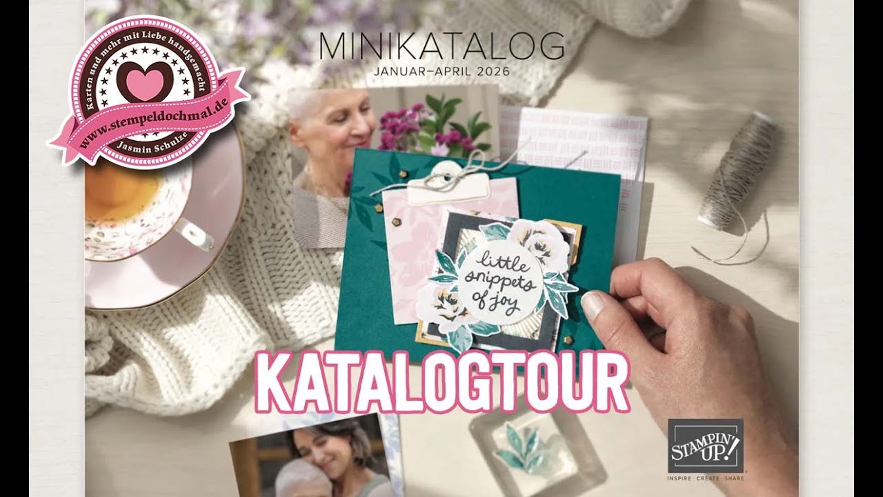 Katalogtour Stampin' Up! Minikatalog Januar - April 2026