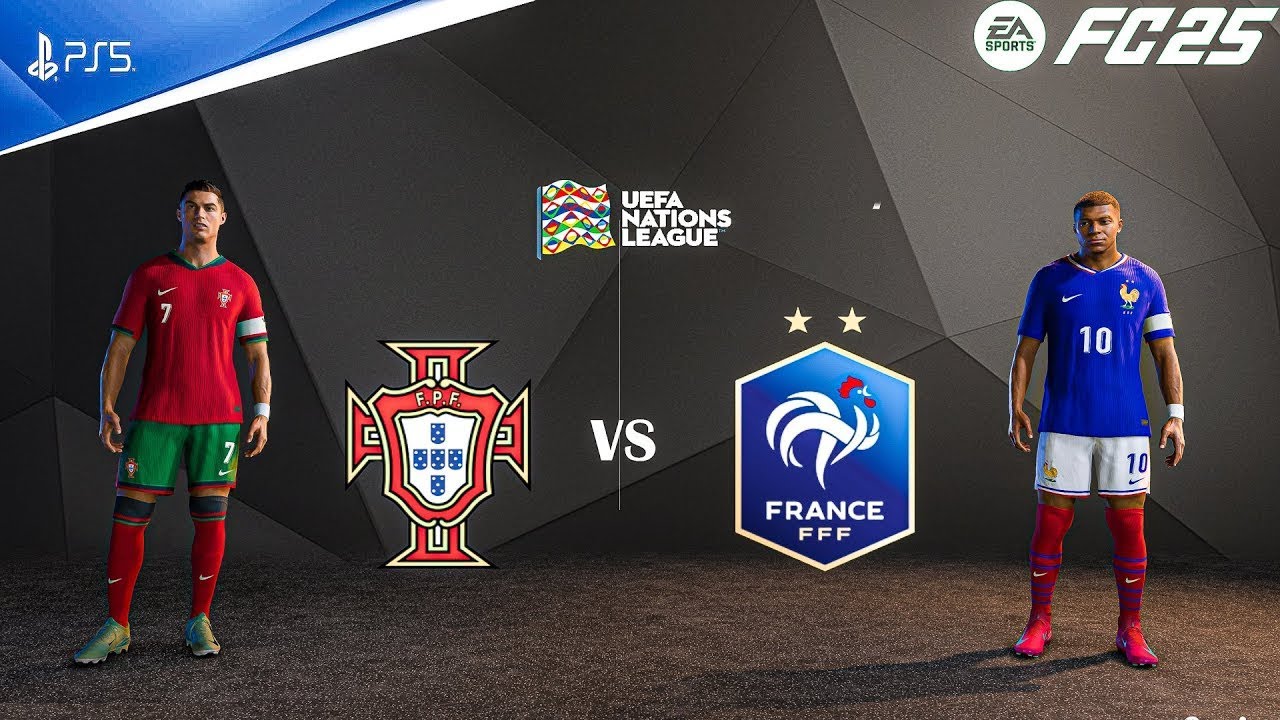 POTUGAL VS FRANCE FC25 !!!!
