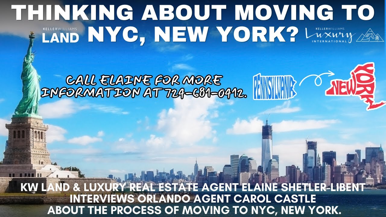 Explore the Possibilities: Moving to or Investing in New York City from Pennsylvania with Elaine!
