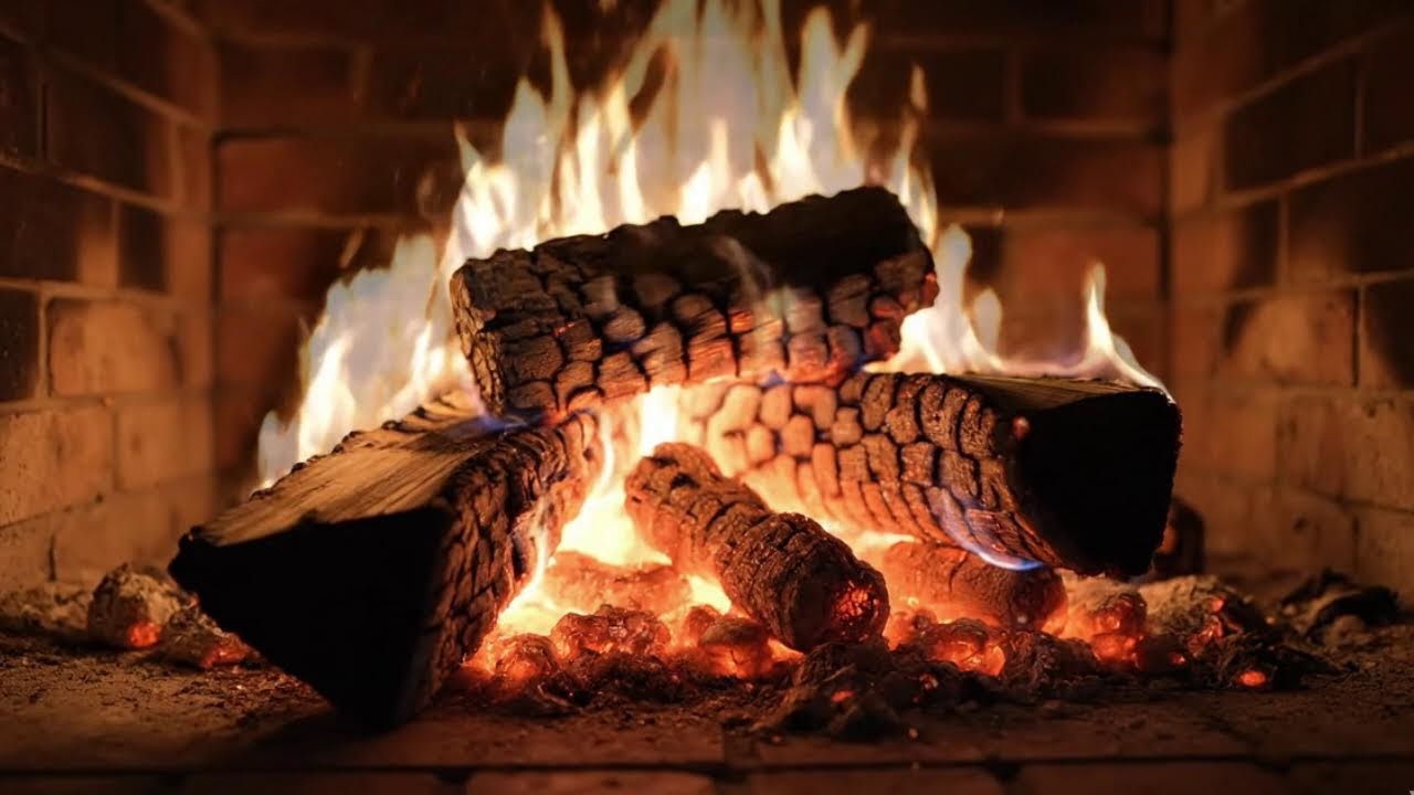 Live Calming Fireplace Crackling Sounds | ASMR for Sleep