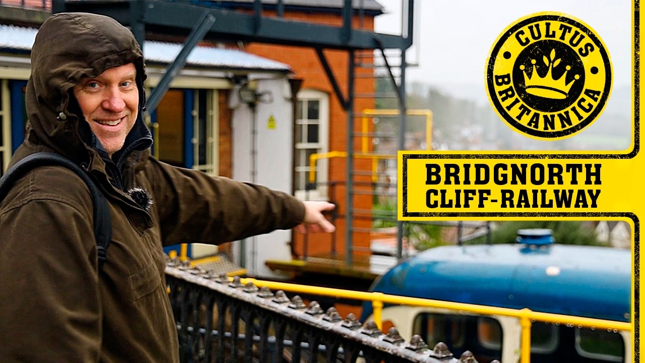 How does a town split by a 30 metre cliff stay connected?