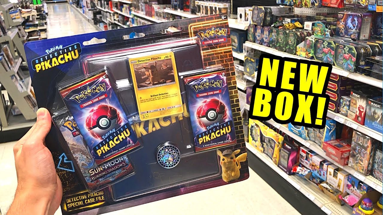 *I FOUND A NEW DETECTIVE PIKACHU BOX!* Opening Pokemon Cards SPECIAL CASE FILE From TARGET!
