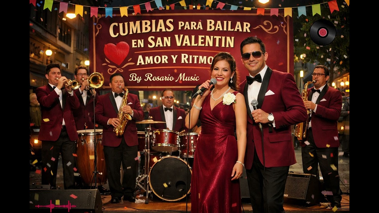 CUMBIAS PARA BAILAR EN SAN VALENTIN AMOR Y RITMO By Rosario Music