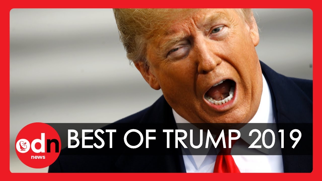 Самые смешные моменты Дональда Трампа в 2019 году