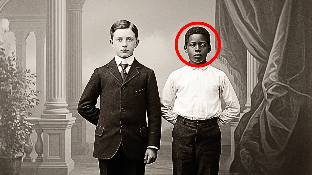 This 1905 portrait of two boys seemed ordinary — until historians uncovered a dark mystery