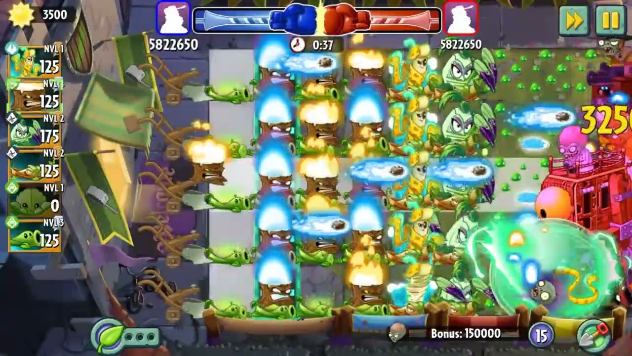 PvZ2 | Arena | Semana 387 | Banananguila y amigos vs  Zomboss