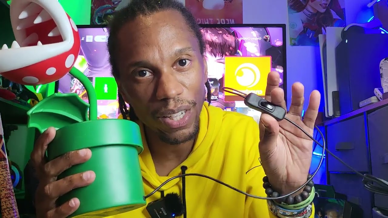 📦 Unboxing : La lampe Pirahana de Mario par Padalone !