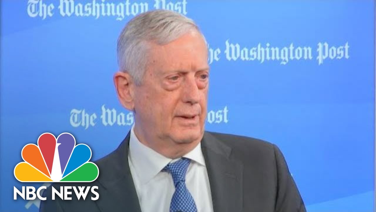 James Mattis: ‘We Seem To Have Forgotten That Governance Takes Unity’ | NBC News