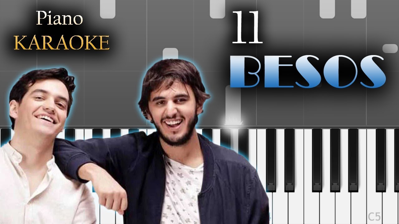 Morat - 11 Besos | Piano KARAOKE / Tutorial / Cover
