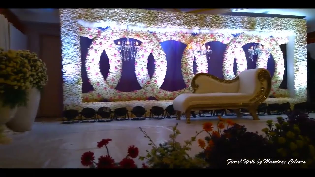 best wedding new model jaymal stage decoration rounding wala stage 21 August 2023