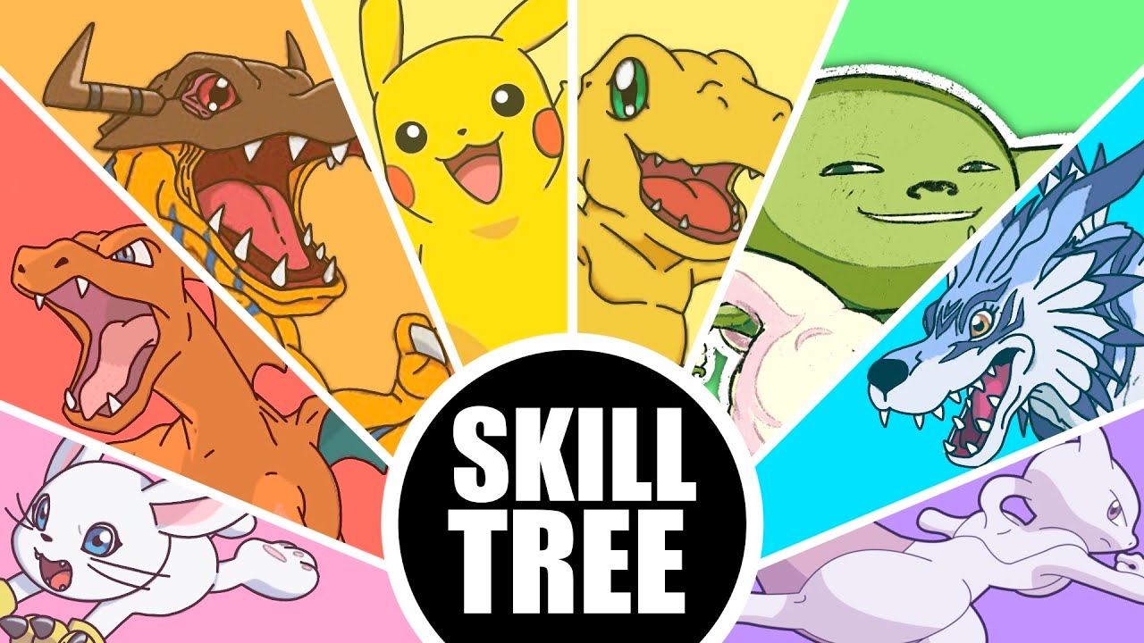 Custom POKEMON & DIGIMON with this SKILL TREE