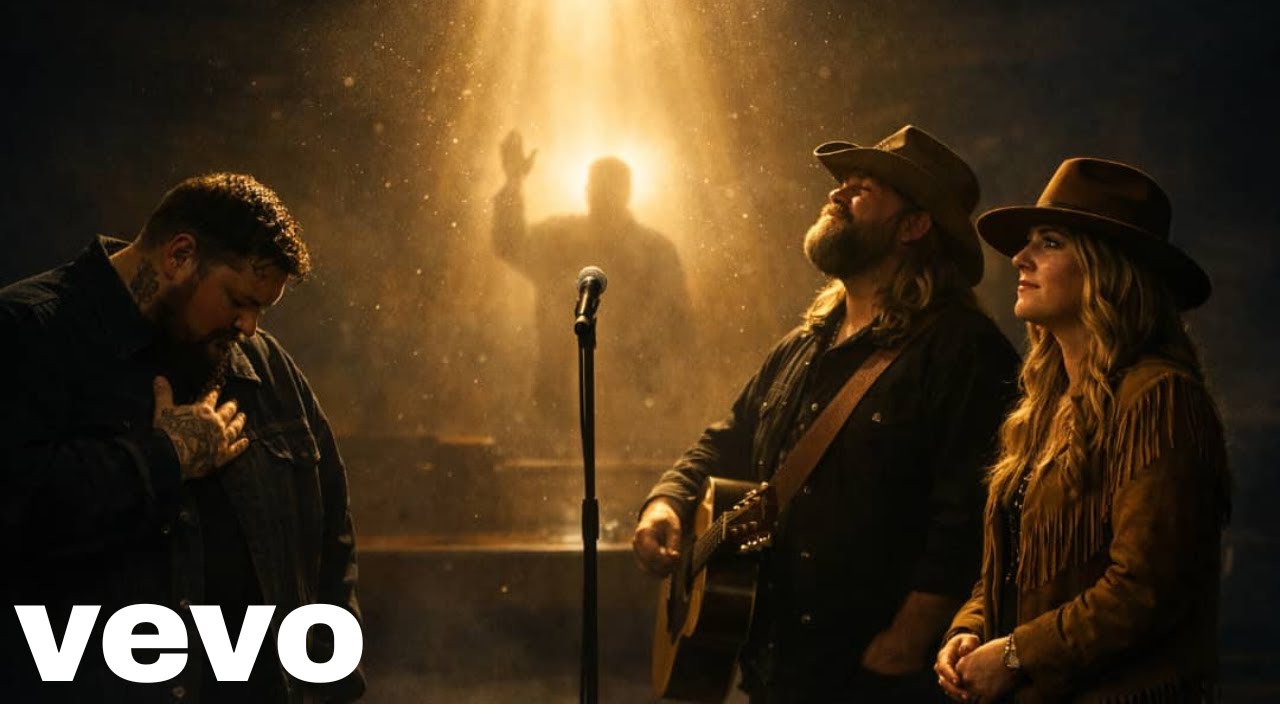 Jelly Roll ft. Chris Stapleton & Lainey Wilson - Lift Him Higher (For Ron Kenoly)[AI Music Video]
