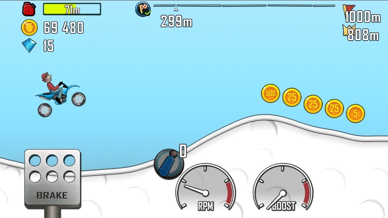 Hill Climb Racing Geme || New Motocross Bike High Jumping || 5000 Coin || 🚗🚗#gaming#viral #shorts