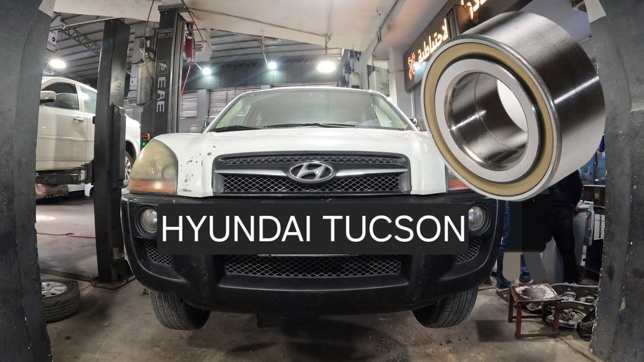 Reemplazo de cojinete de rueda delantera ... Hyundai Tucson 2004-2009 (especificaciones de torque)