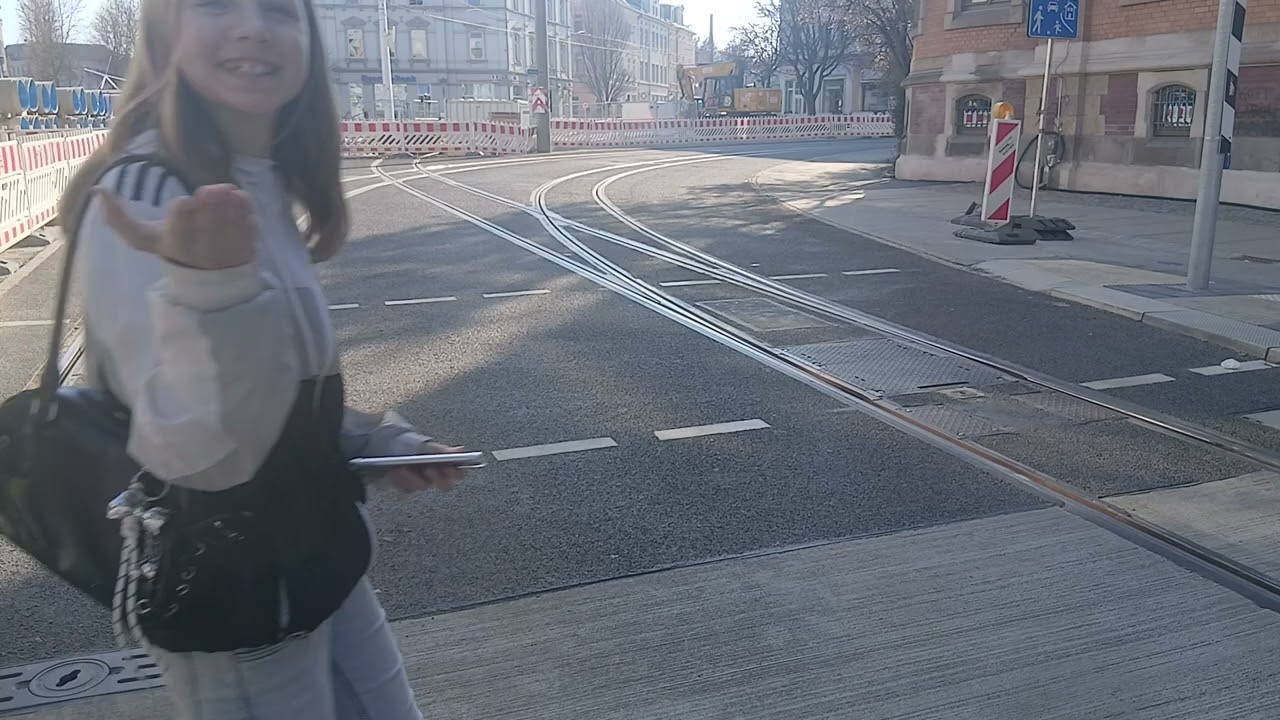 Straßenbahn linie 4 zeickau pölbitz -klinikum