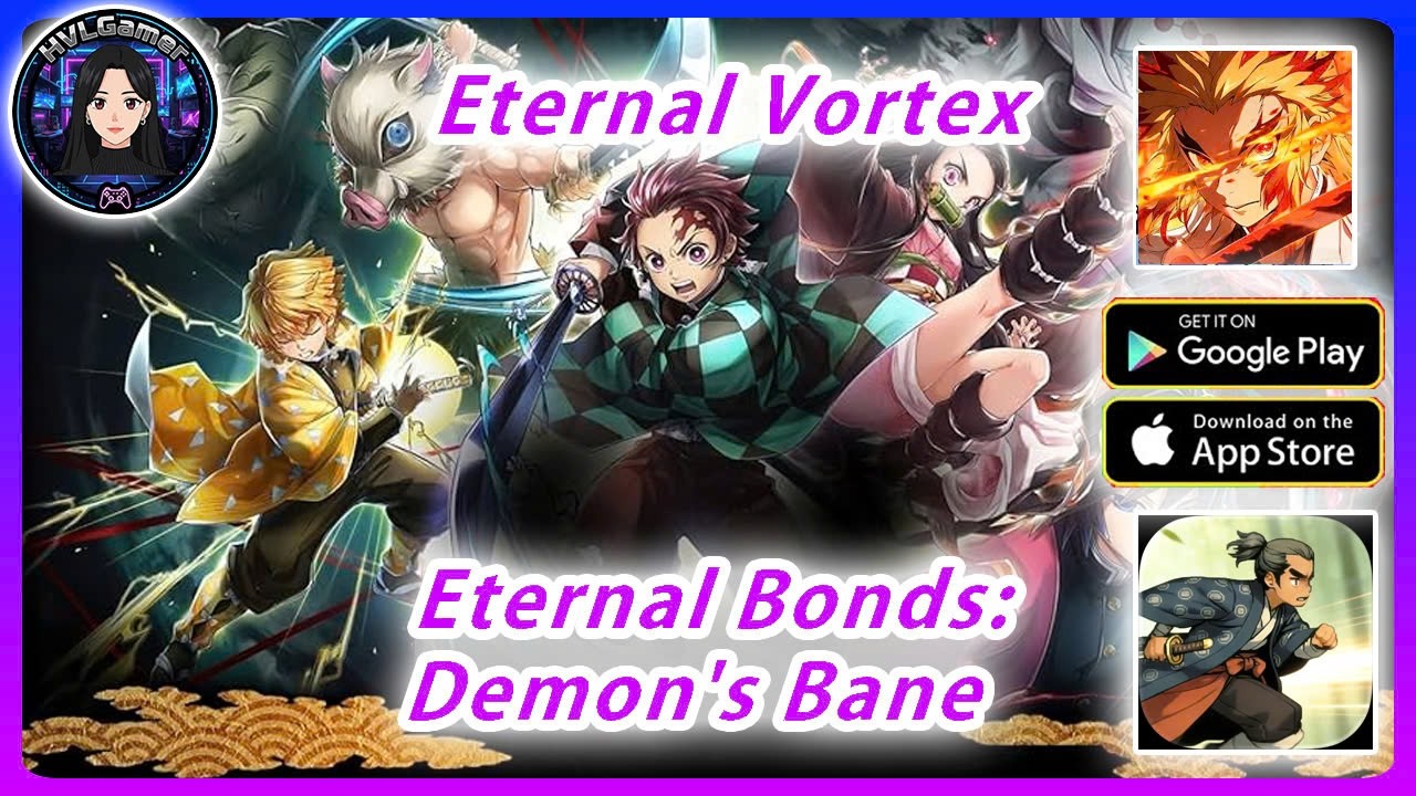 Eternal VortexEternal Bonds Demon's Bane Gameplay   Demon Slayer RPG Game iOS Android