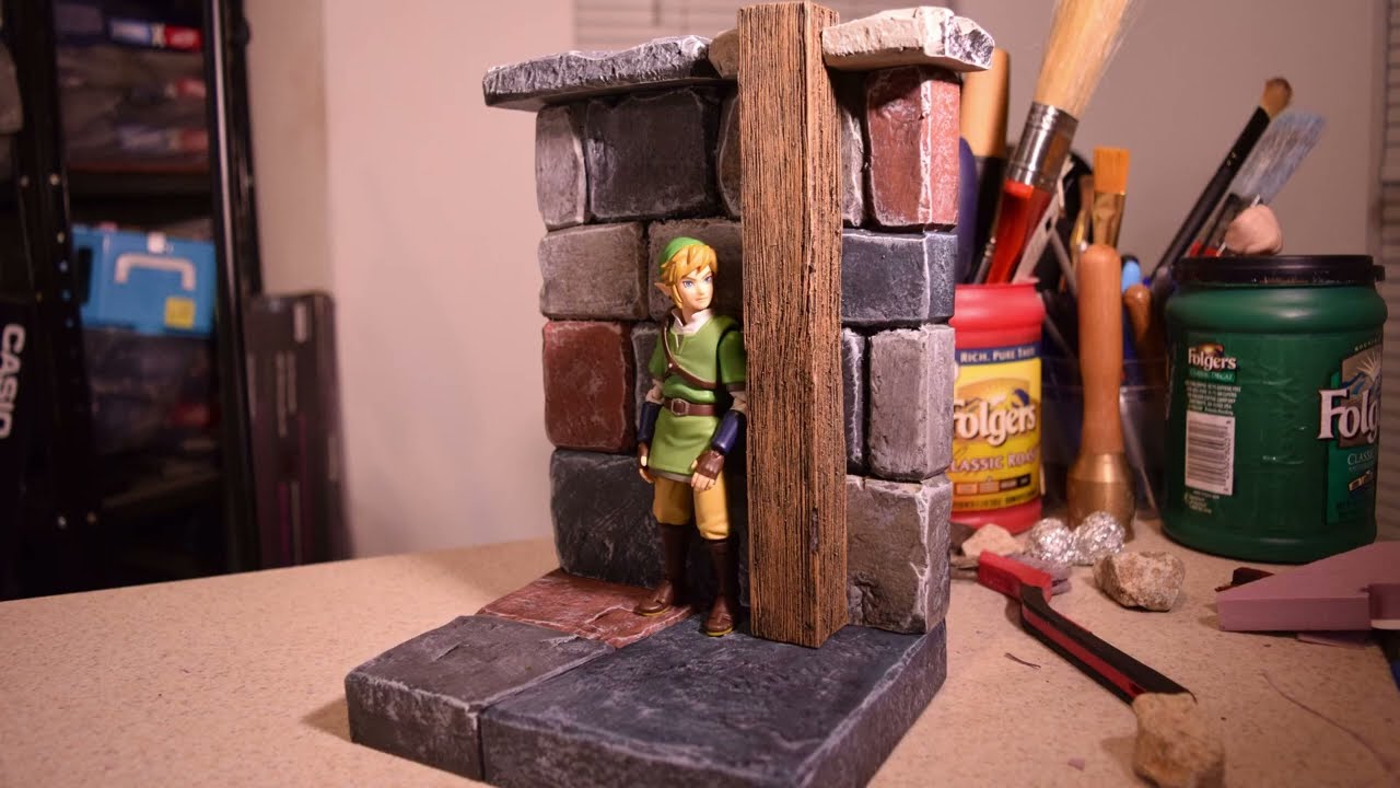 DIY Stone action figure diorama