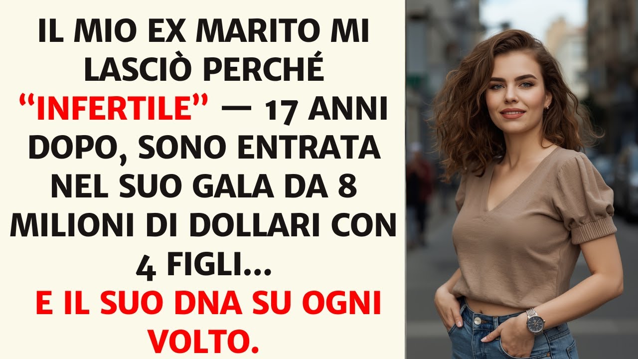 Il Mio Ex Marito Mi Lasciò Per La Mia Infertilità: 17 Anni Dopo Sconvolgo La Sua Gala...