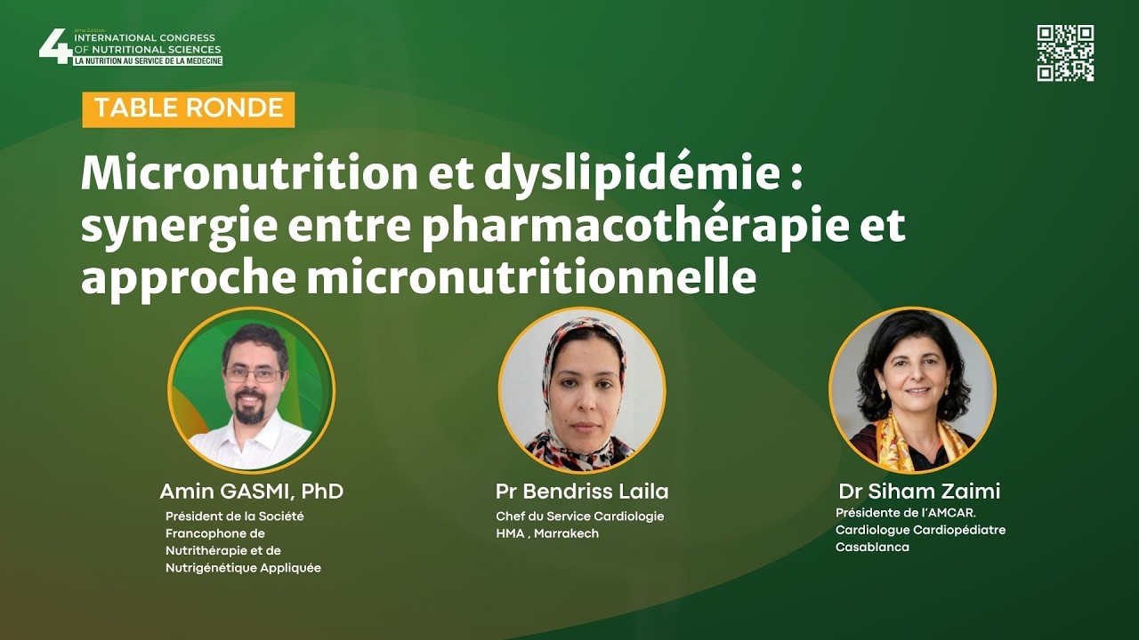 Micronutrition et dyslipid&eacute;mie : synergie entre pharmacoth&eacute;rapie et approche micronutritionnelle
