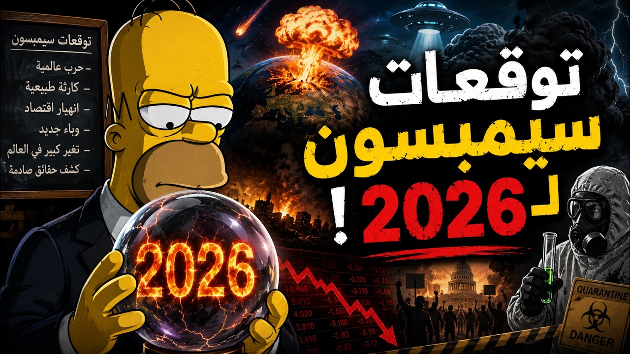 توقعات ورسائل خفية ومرعبة  | عائلة سيمبسون !