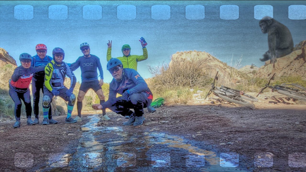 MTB procesión barranco SALINES - JIJONA ..#euloqp 🚲🦍📷