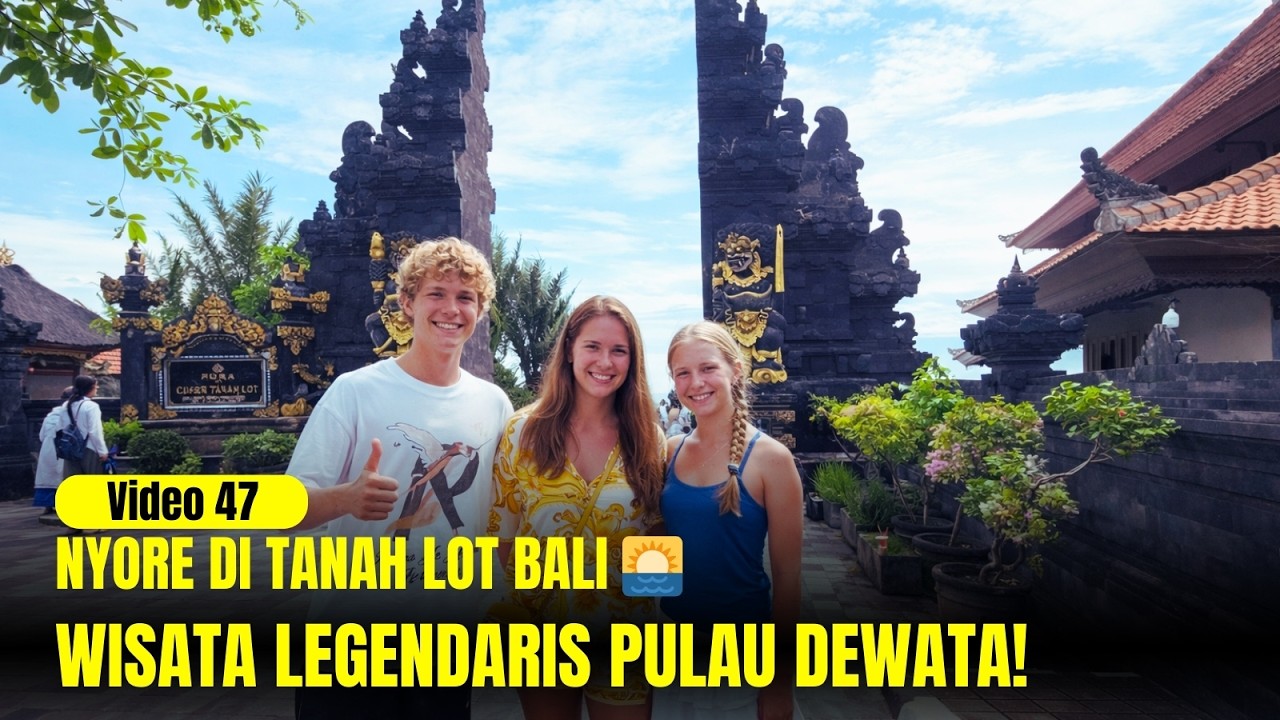 Nyore di Tanah Lot Bali 🌅 | Wisata Legendaris Pulau Dewata yang Wajib Dikunjungi!