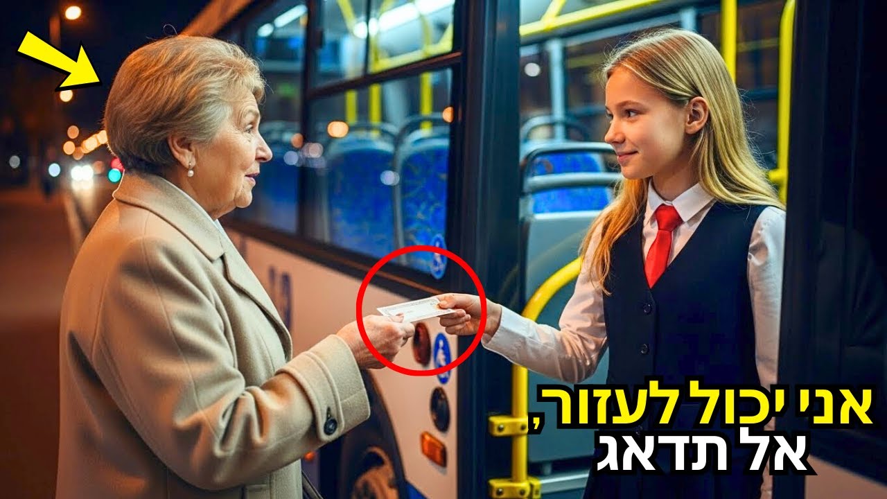נערה צנועה משלמת את דמי הנסיעה לקשישה — והתגובה שלה מרגשת את כולם לעומק