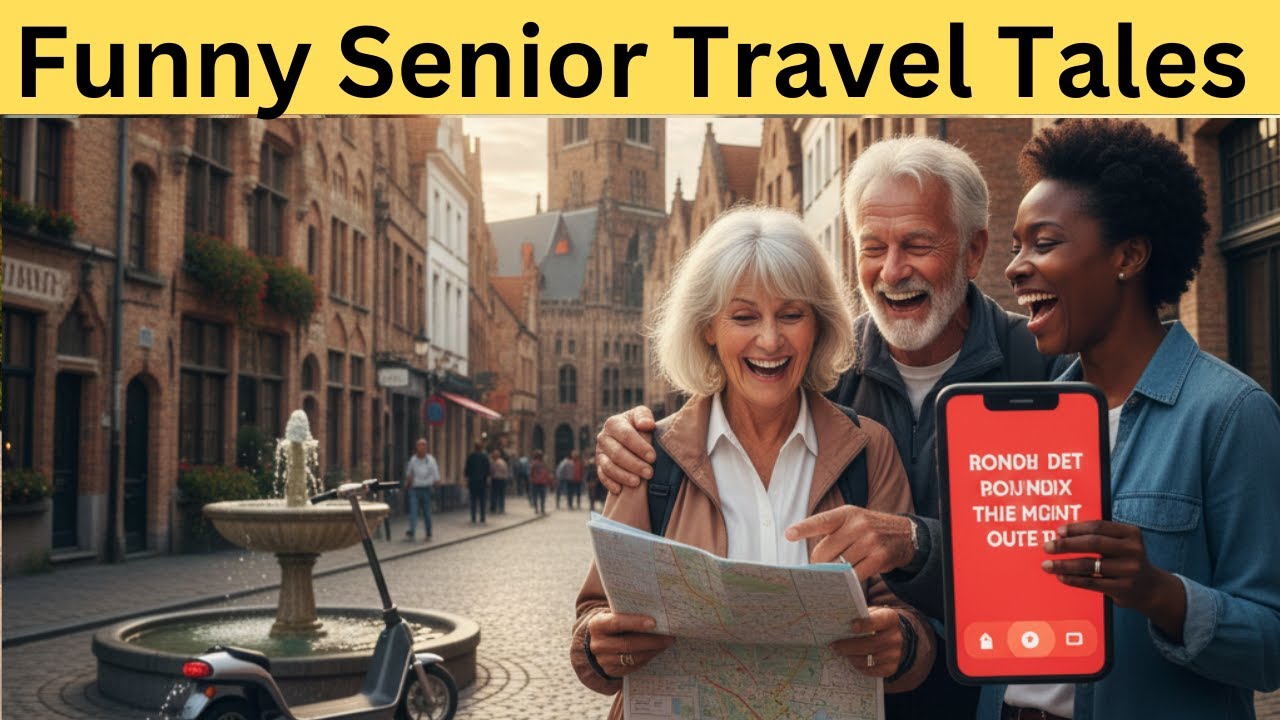 Laughing Through Europe: Funny Senior Travel Tales for the 65+ Explorer