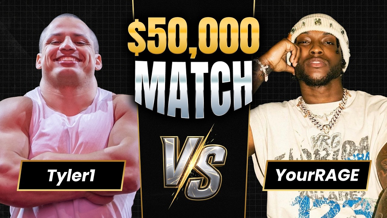 Tyler1 vs YourRAGE $50,000 Poker Match | Poker Champs
