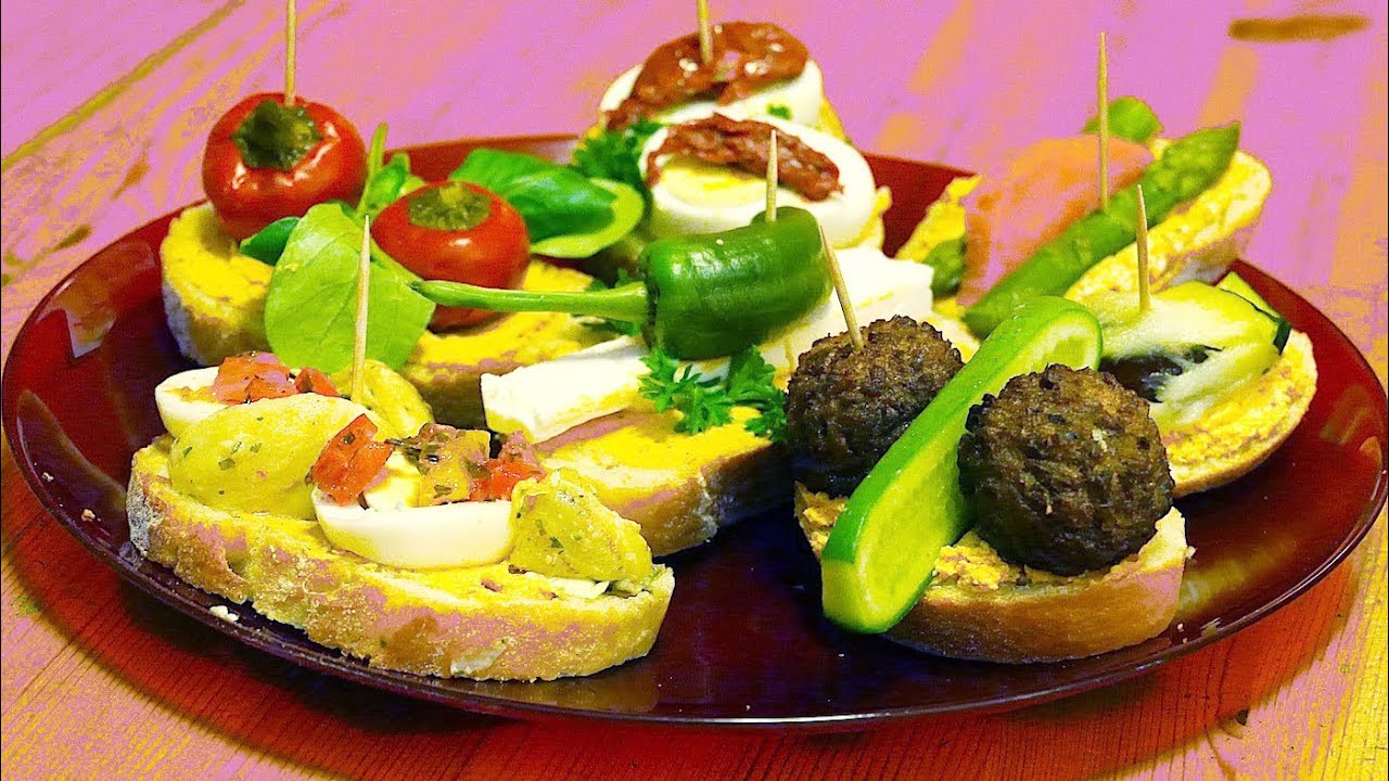 Pinchos Rezept für spanische Tapas von einfachKochen