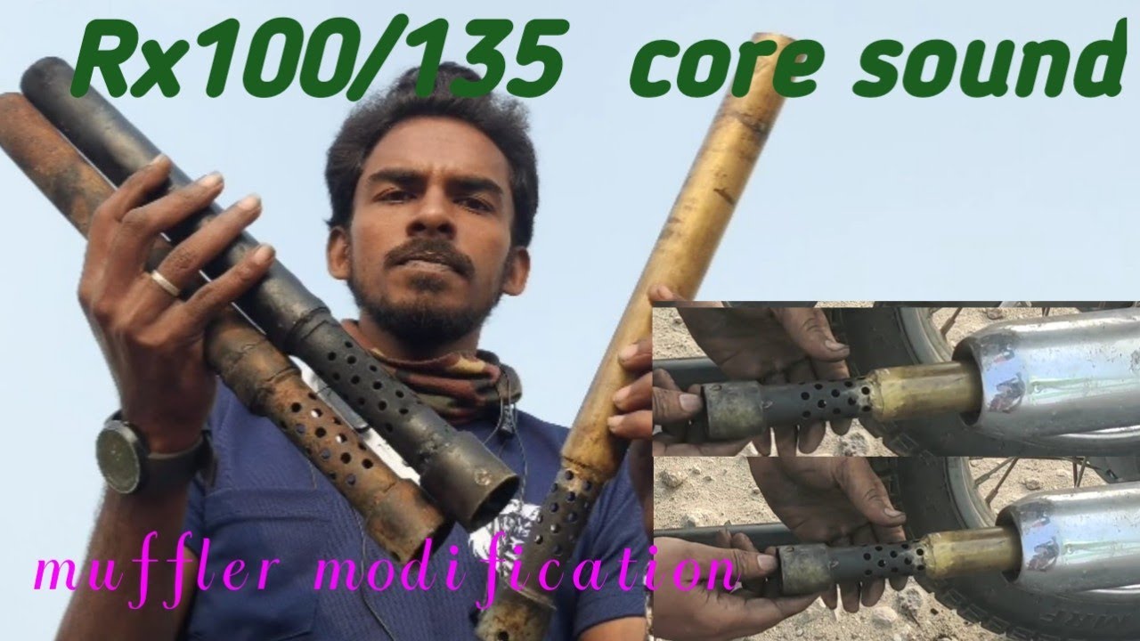 RX100/135/RX Z/silencer sound/muffler modification/Yamaha rx100