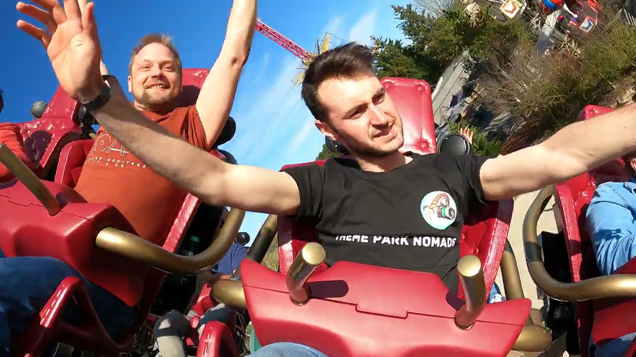 Onride: 'Helios' 🎢 (Reverse ridercam) 4K/POV 2025 - Fantasiana
