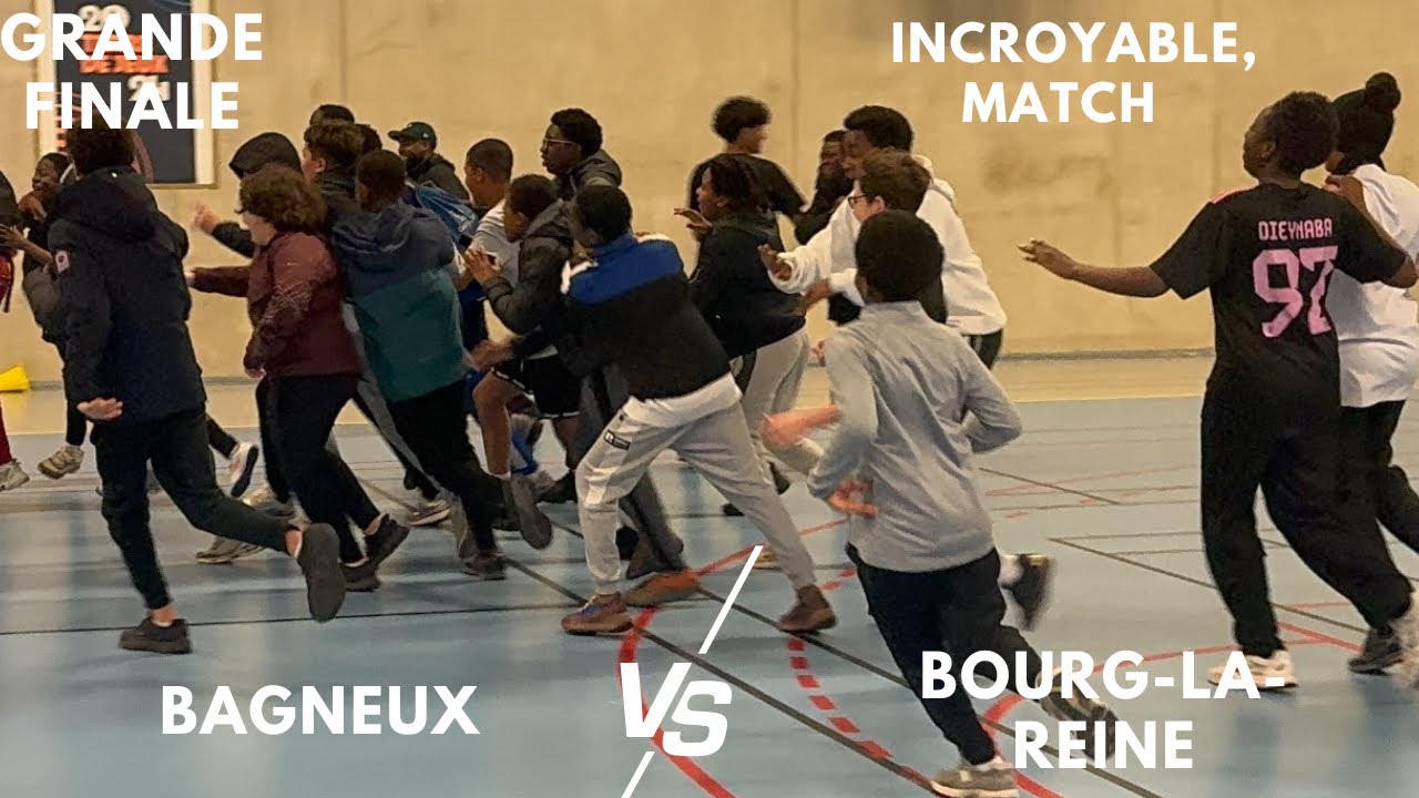 BAGNEUX vs BOURG-LA-REINE  ( grande finale) tournoi Futsal  match incroyable entre rivaux