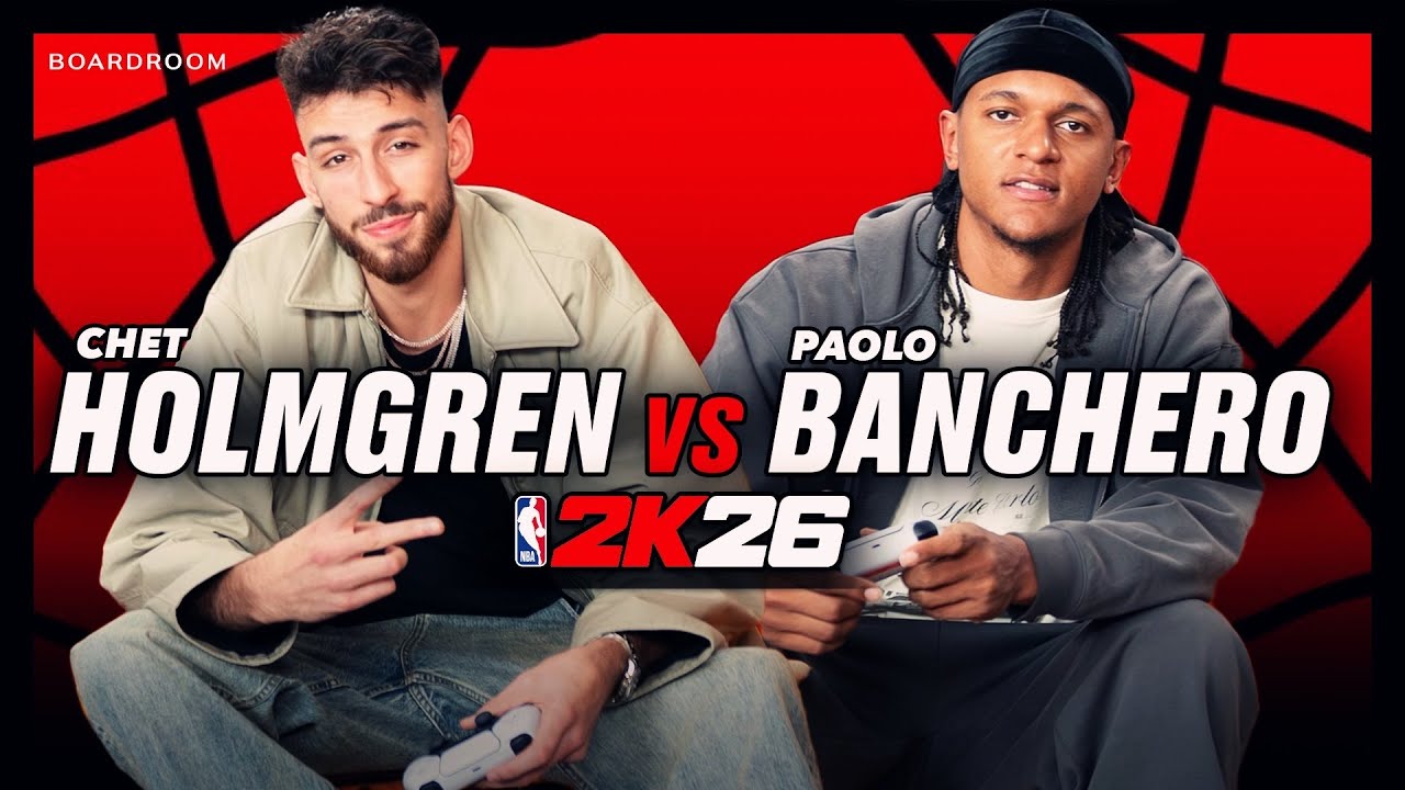 Paolo Banchero VS Chet Holmgren BATTLE In NBA 2K26!