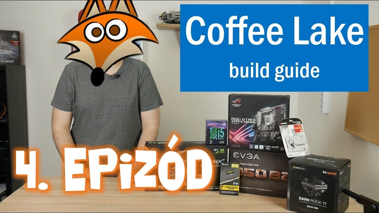 GAMER PC építés lépésről-lépésre @Szerintem - 4. rész [SSD, HDD, Tápegység] - Coffee Lake b.g.