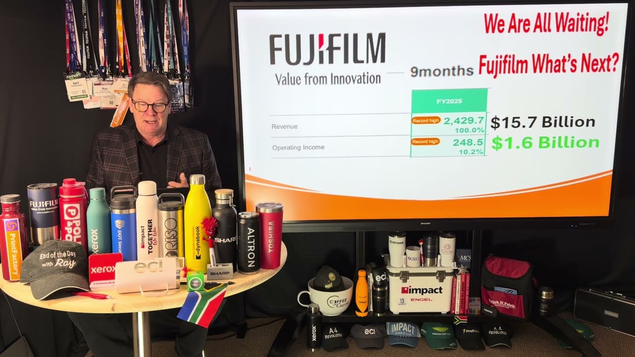 Конец дня с Рэем! Fujifilm, первые 9 месяцев 2025 финансового года. Спрашиваю: чего вы ждёте?