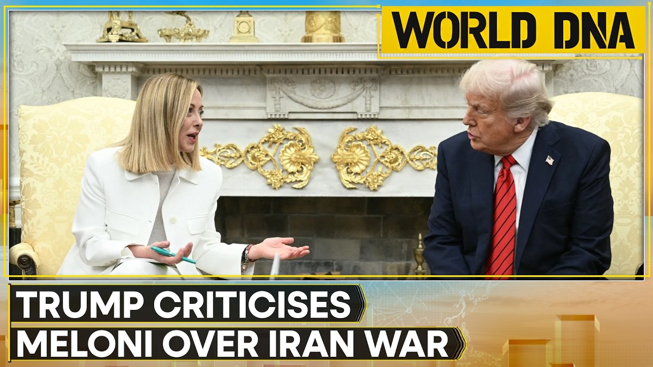 US-Iran War: Donald Trump Slams Giorgia Meloni Over Iran War Stance | WION World DNA
