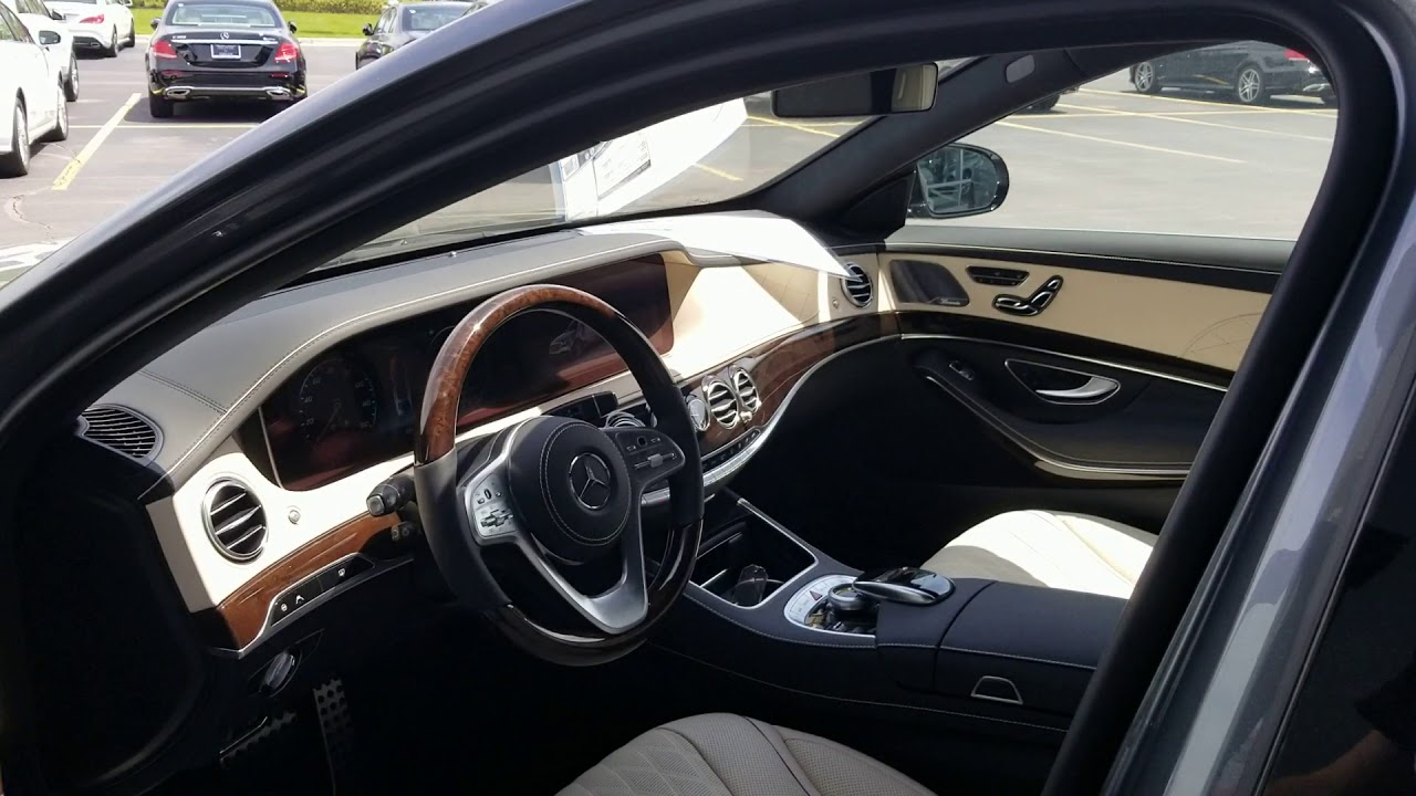 Совершенно новый Mercedes-Benz S560 4MATIC 4.0L V8 Biturbo 2018 года: запуск, интересные функции ...