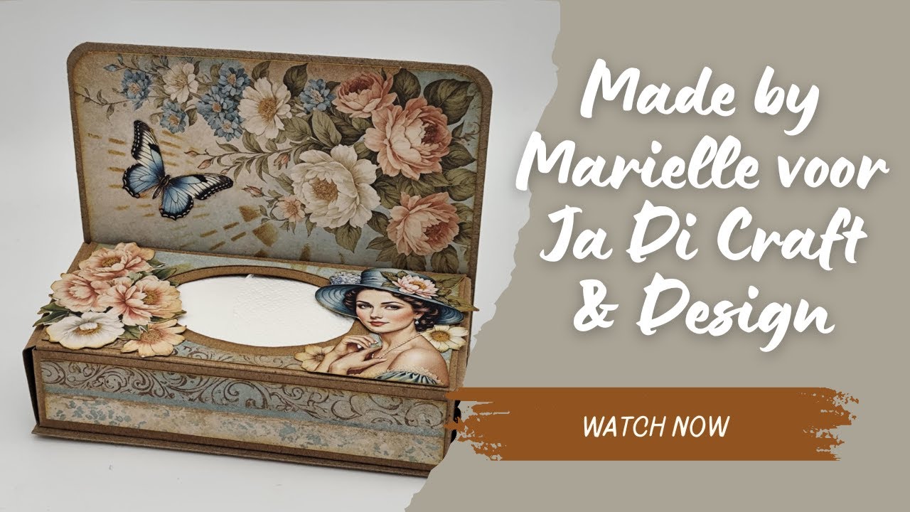 Live met Mariëlle voor Ja Di Craft & Design: Workshop januari 2026