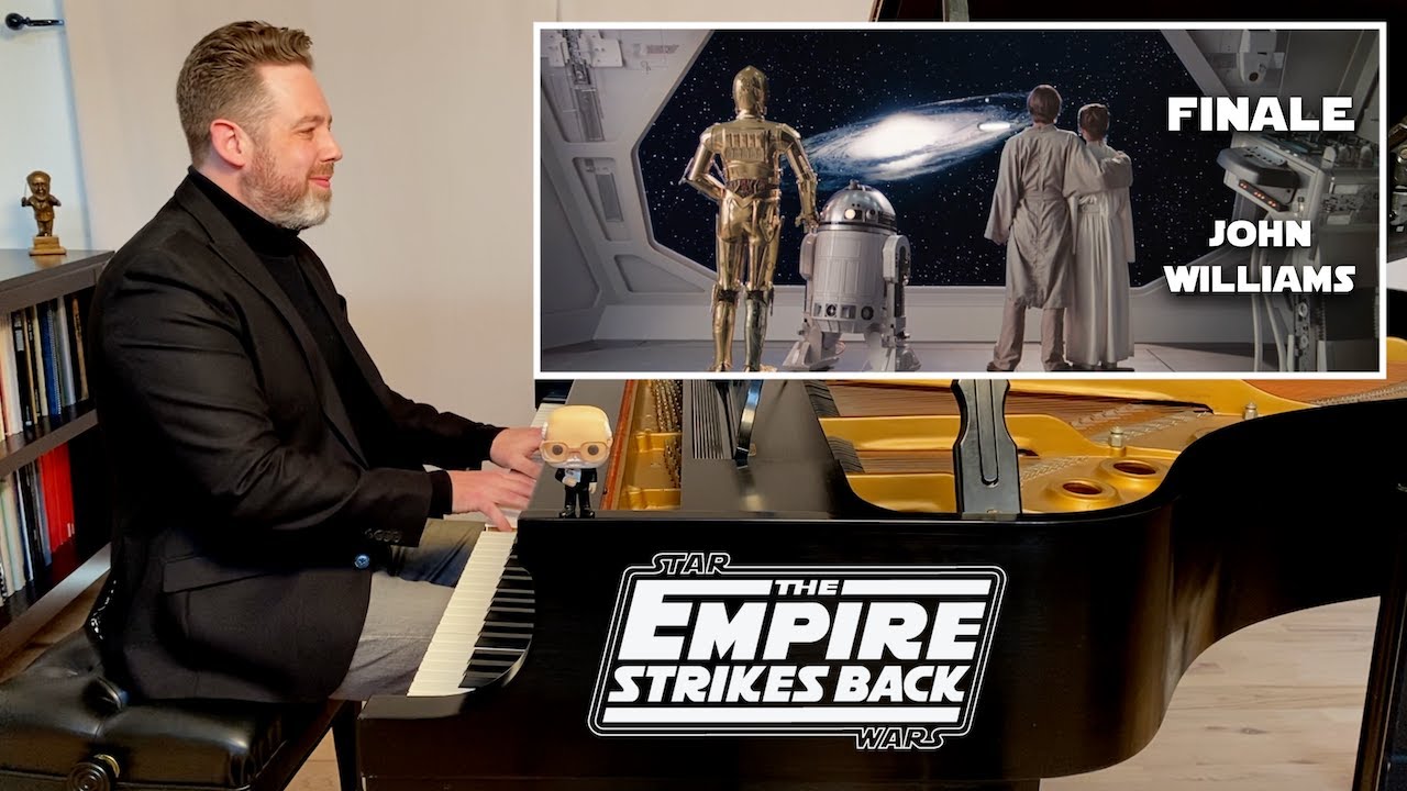 John Williams: Finale | The Empire Strikes Back (piano cover with film)