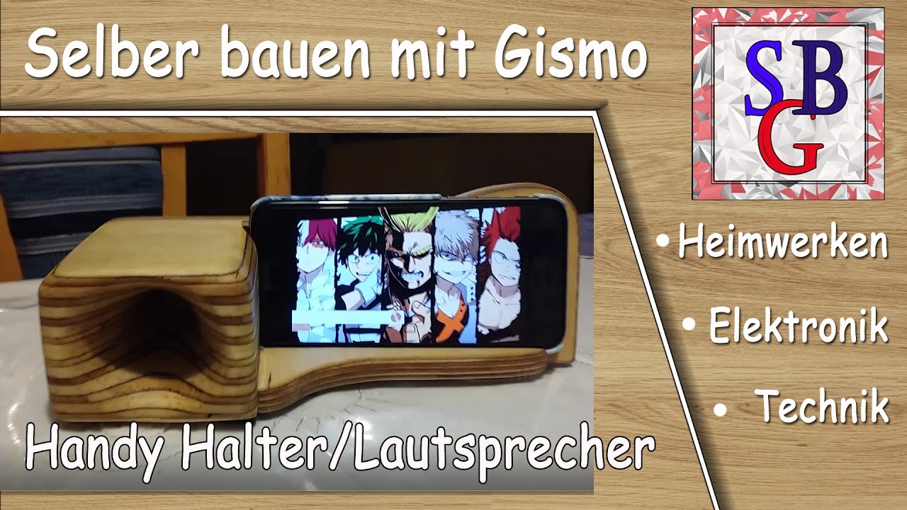 Handy Halter - Lautsprecher - Verstärker