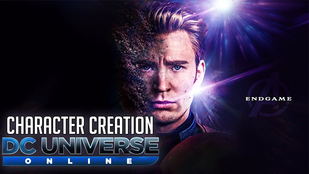 DCUO - Captain America Character Creation *Avengers Endgame*