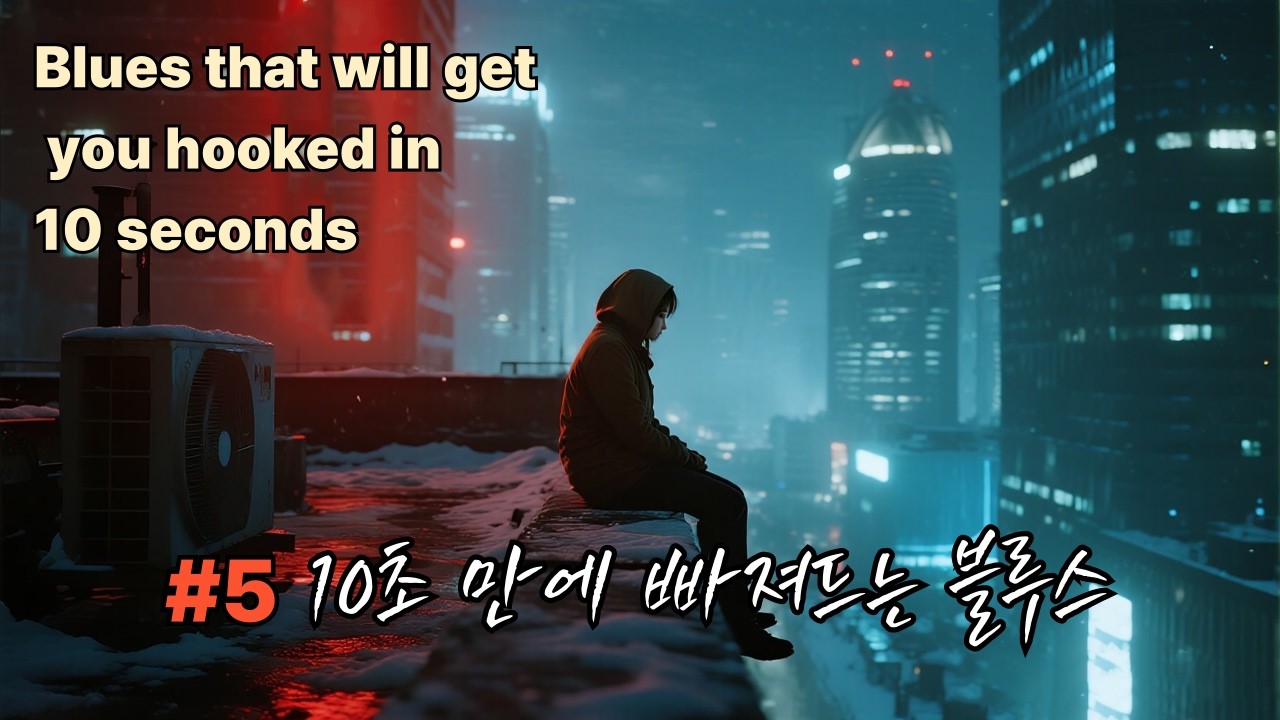 “무심코 틀었다가 일은 포기하게 되는 블루스” 🎸