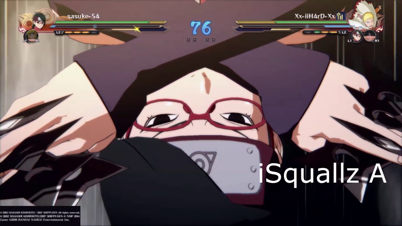 Naruto Ultimate Ninja Storm 4 (Road to Boruto) Sarada / Minato Style