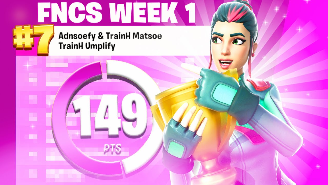 How we placed 9th in Trio FNCS Week 1 Finals in EU (1500$)